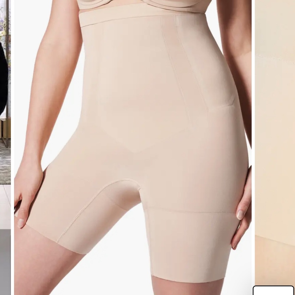 Spanx OnCore High Waist Mid-Thigh Shorts size medium never used no tags